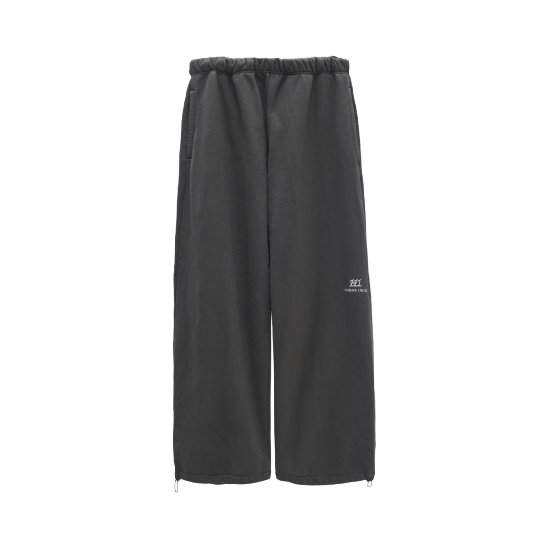 HM4EPT1001AH Polyteru Human Index Index Sweatpants 002 Brown Charcoal