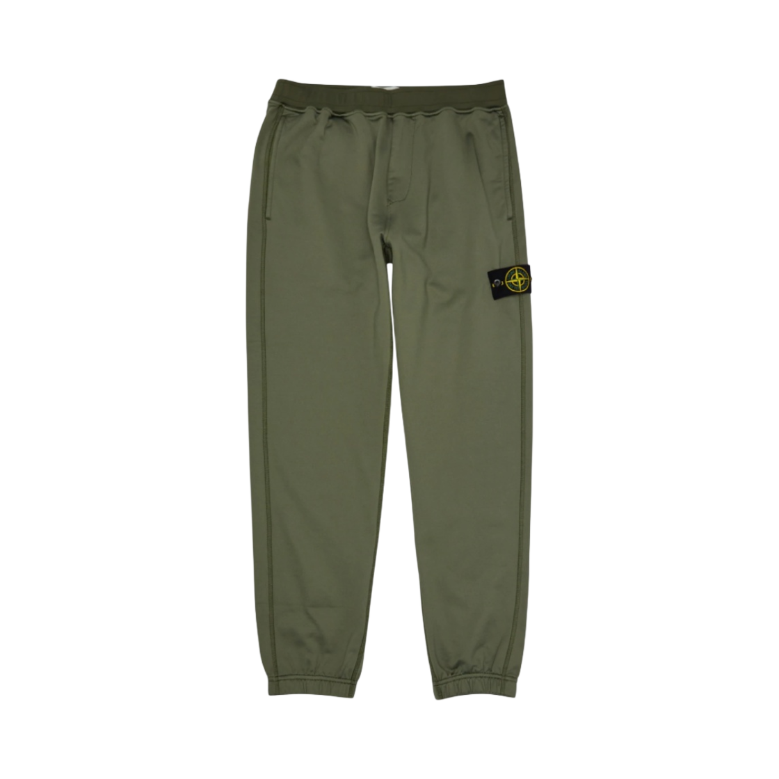 스톤 아일랜드 63347 코튼 나일론 플리스 팬츠 올리브 - 21FW(Stone Island 63347 Cotton Nylon Fleece Pants Olive - 21FW) - 1
