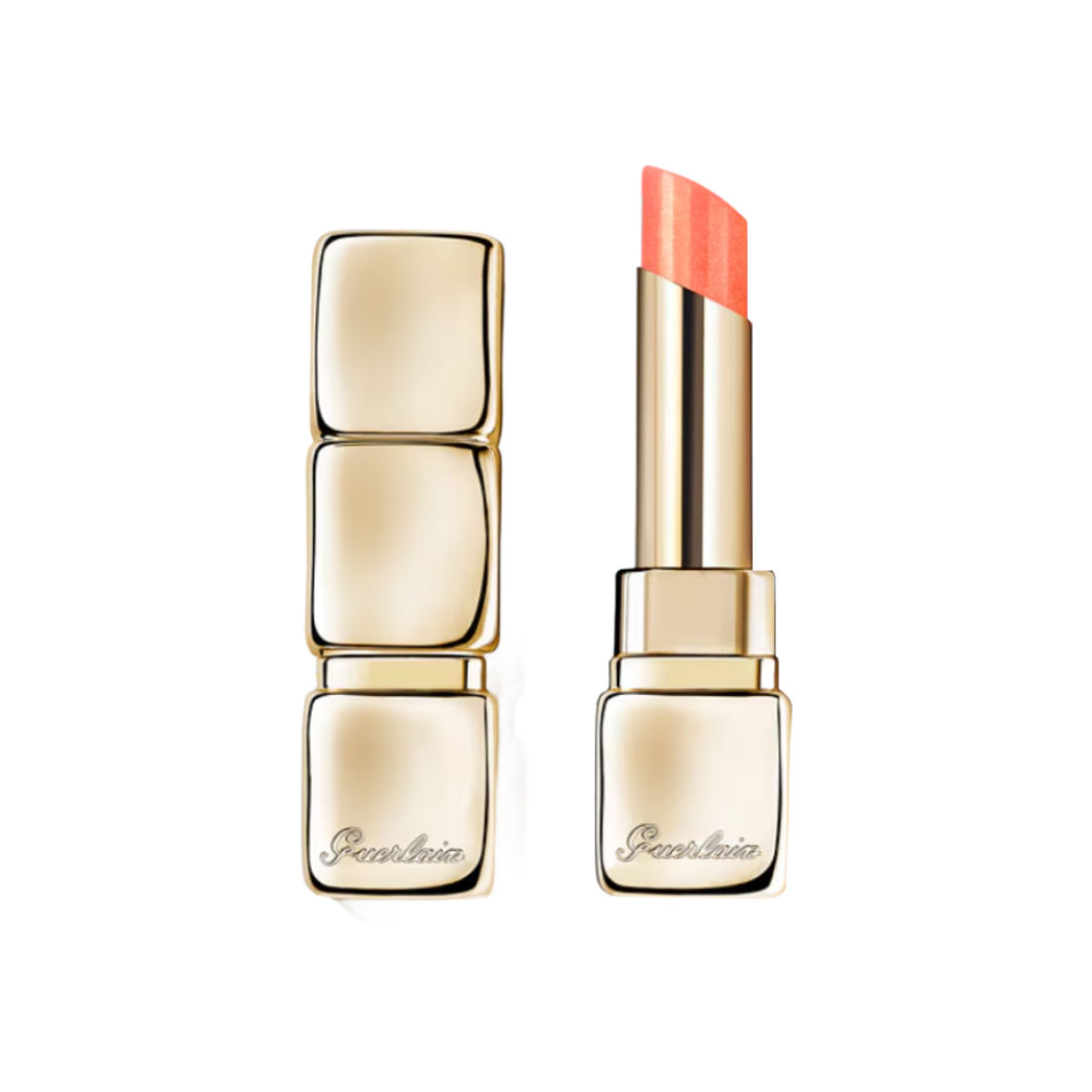 - Guerlain KissKiss Bee Glow Lip Balm 389 Pearly Peach