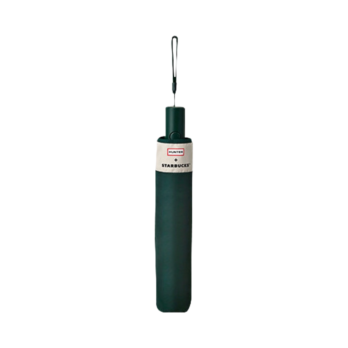 스타벅스 x 헌터 라이트 폴딩 우산 그린(Starbucks x Hunter Light Folding Umbrella Green)