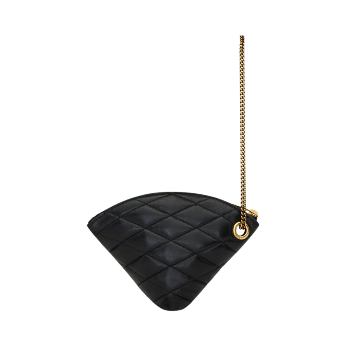 생로랑 사드 트라이앵글 코인 퍼스 램스킨 블랙(Saint Laurent Sade Triangle Coin Purse In Lambskin Black) - 2