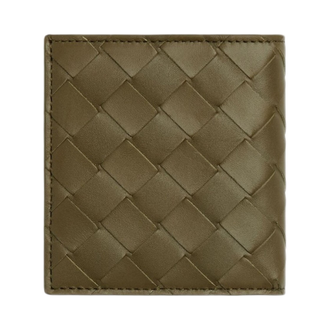 보테가 베네타 인트레치아토 슬림 반지갑 머드(Bottega Veneta Intrecciato Slim Bi-Fold Wallet Mud) - 3