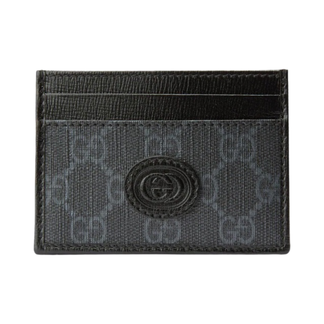 구찌 인터로킹 G 카드 케이스 블랙(Gucci Interlocking G Card Case Black)