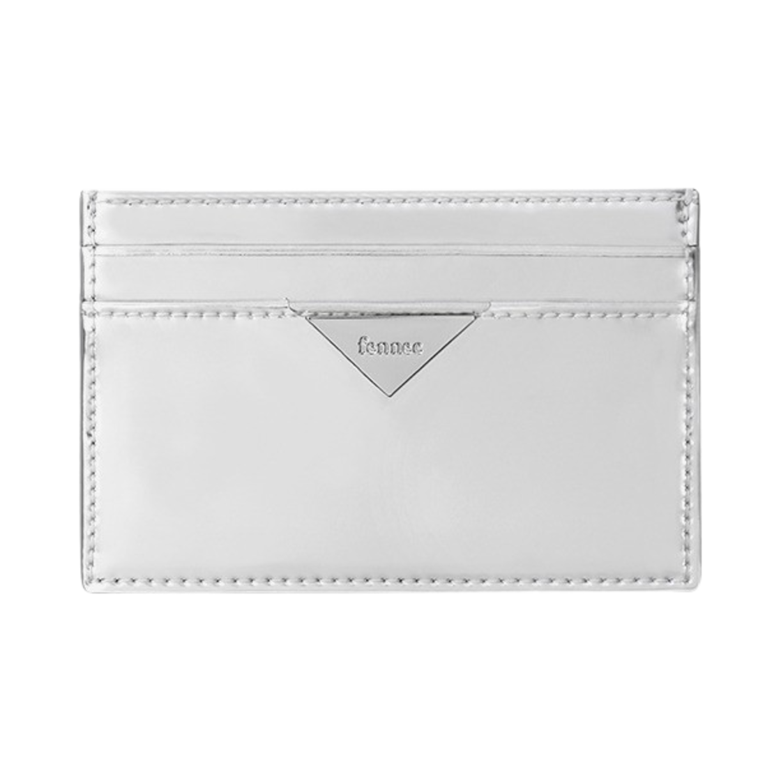 ★Fennec★ TRIANGLE SLIT CARD HOLDER MIRROR SILVER FNSCW06R 페넥 트라이앵글 슬릿 카드 홀더 미러 실버 | Fennec | KREAM