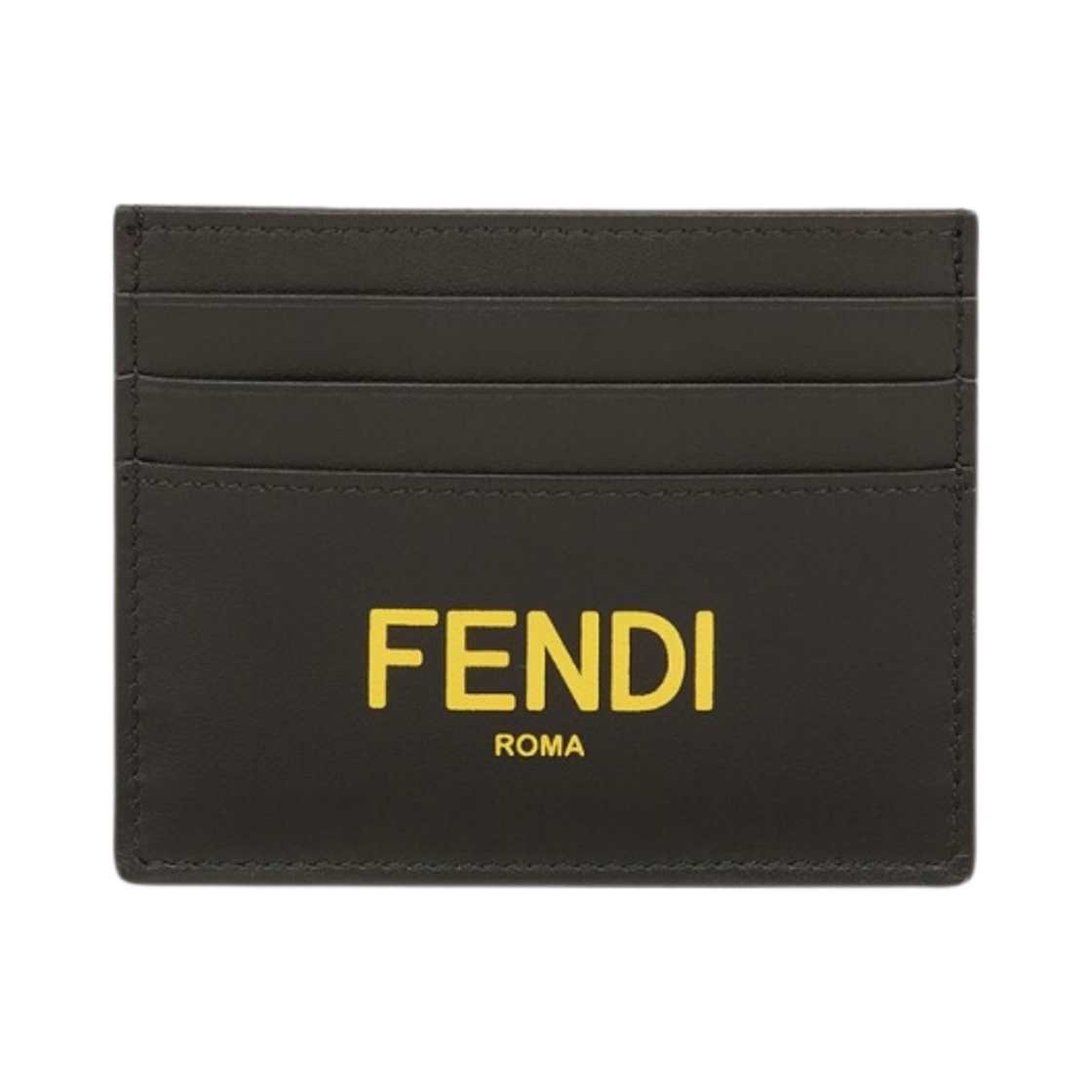 펜디 로마 레더 카드 홀더 블랙(Fendi Roma Leather Card Holder Black)