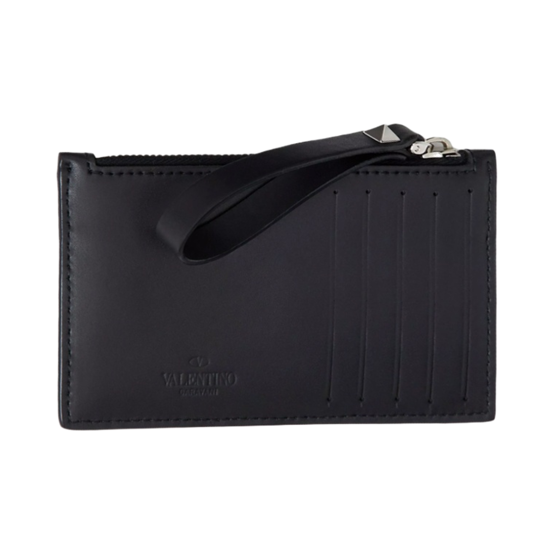 발렌티노 VLTN 카드 홀더 블랙(Valentino VLTN Card Holder Black) - 2