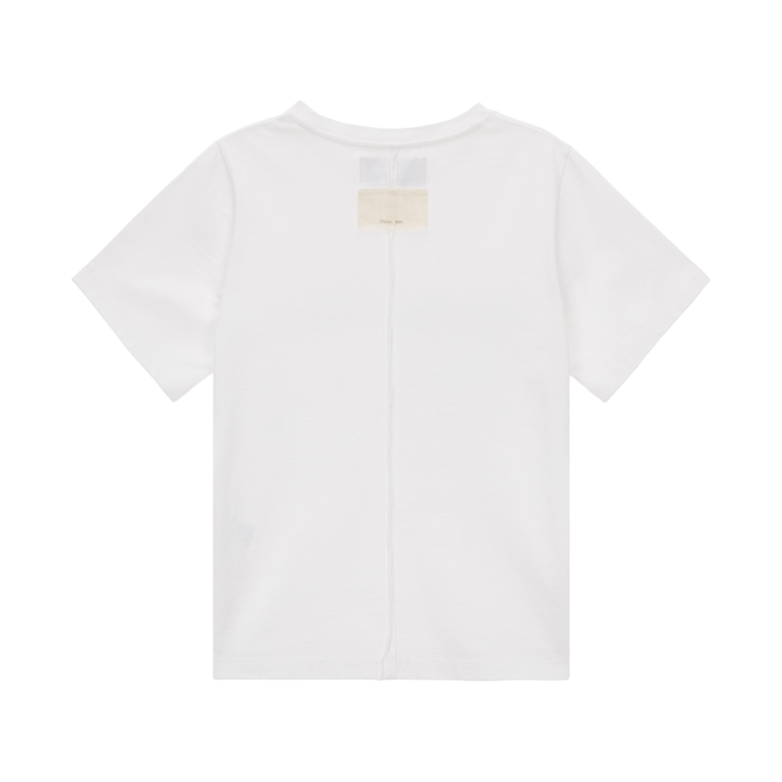 (W) 마뗑킴 쉐도우 로고 탑 화이트((W) Matin Kim Shadow Logo Top White) - 2
