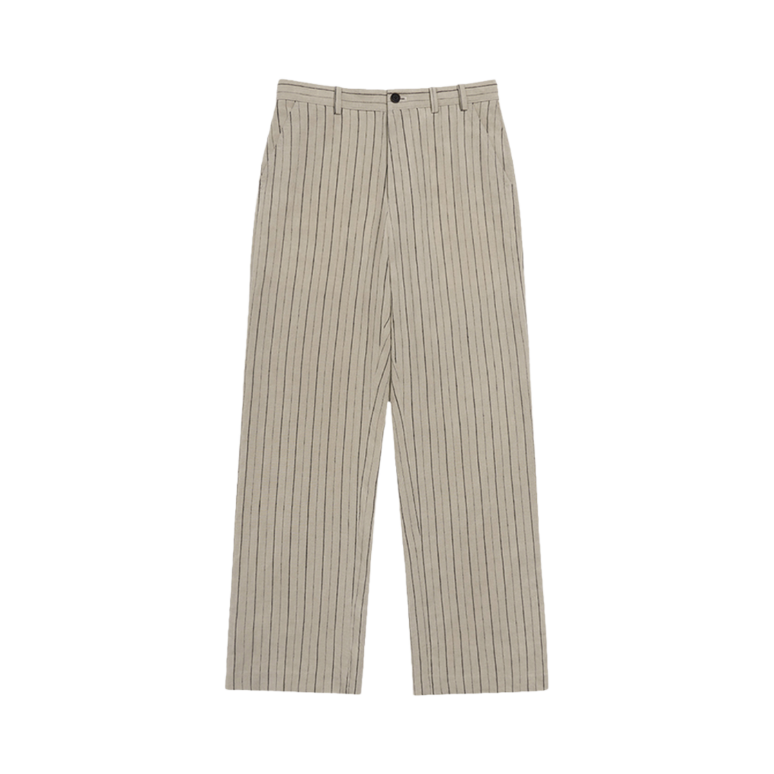 2502MLPBG STU Stripe Linen Pants Beige