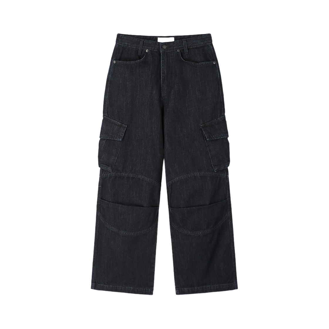 다이브인 베른 카고 데님 팬츠 원 워시 인디고