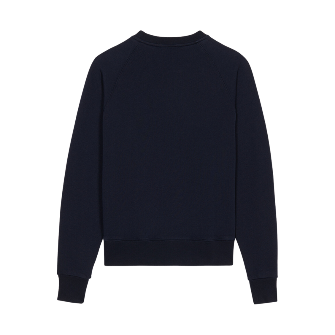 (W) 메종 키츠네 그린 앤서니 버릴 어드저스티드 스웨트셔츠 네이비((W) Maison Kitsune Green Anthony Burill Adjusted Sweatshirt Navy) - 2