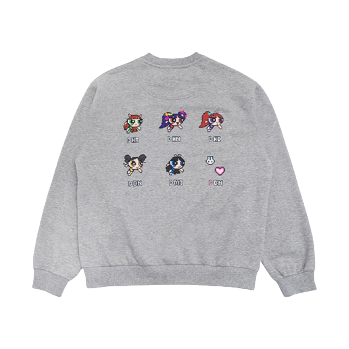 - Newjeans x The Powerpuff Girls Sweatshirt Grey