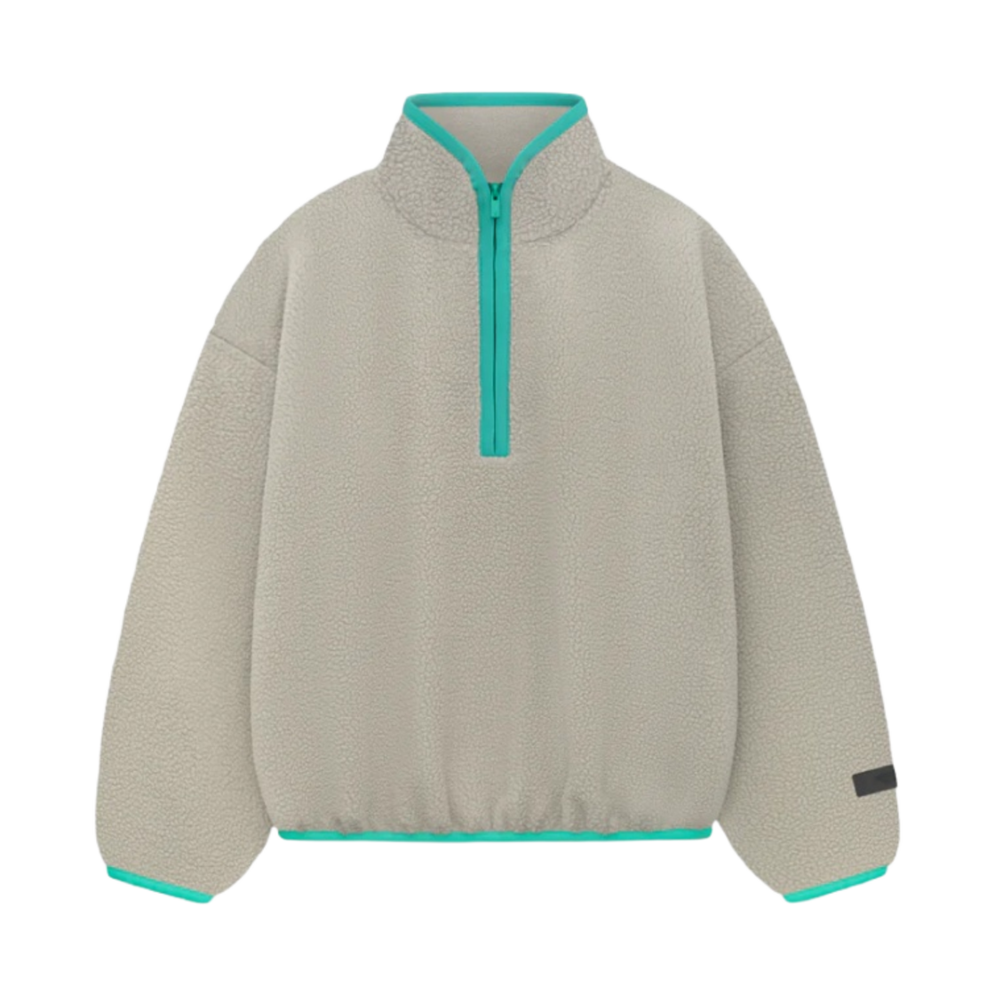 - (Kids) Essentials Polar Fleece Halfzip Mockneck Seal - 24SS