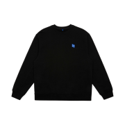 Ader Error Sig; TRS/BL Tag Sweatshirt 01 Black