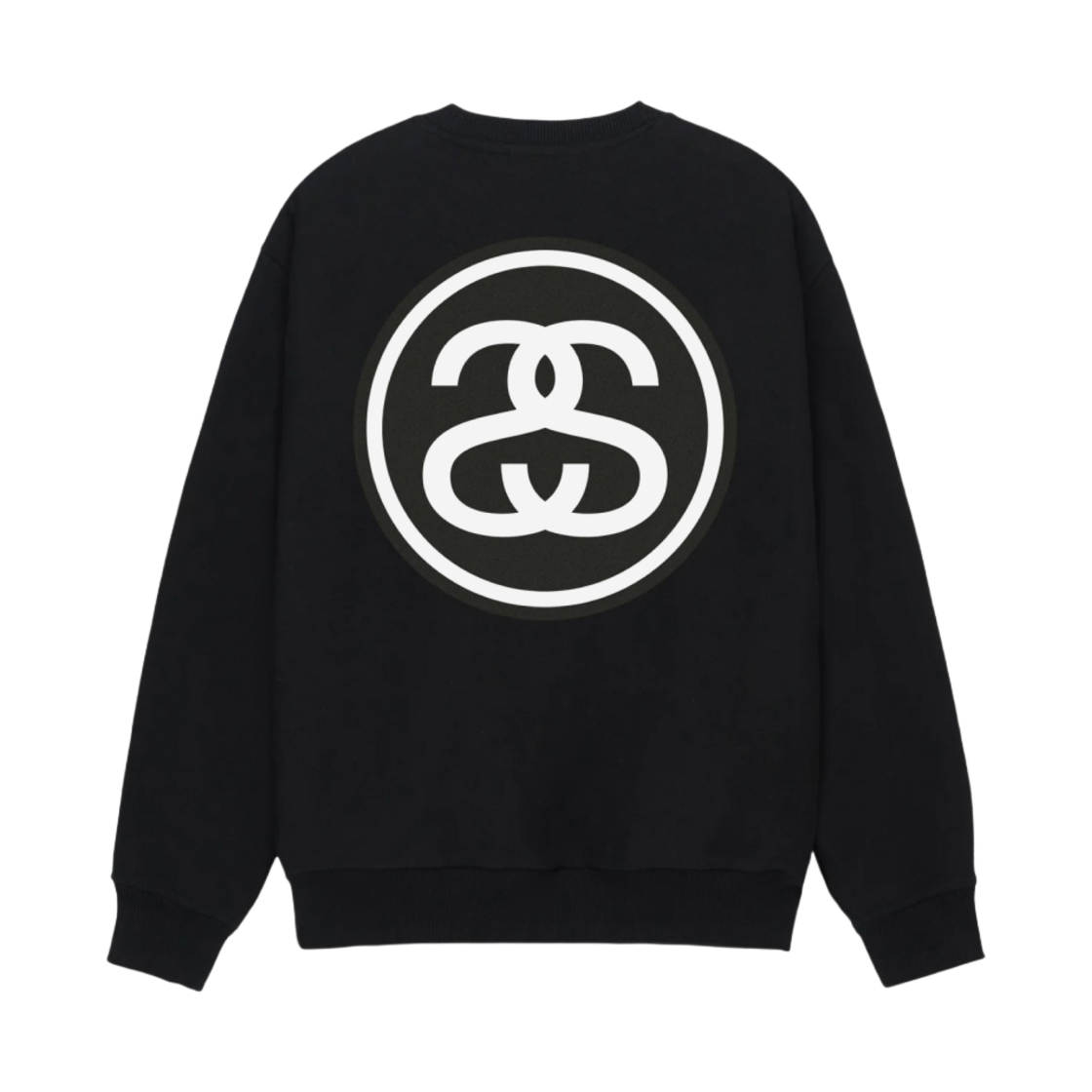 스투시 오버다이드 스탁 로고 모크넥 블랙 | Stussy | KREAM