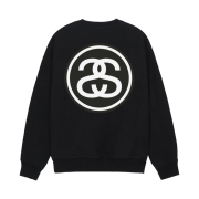 Stussy SS Link Crew Black