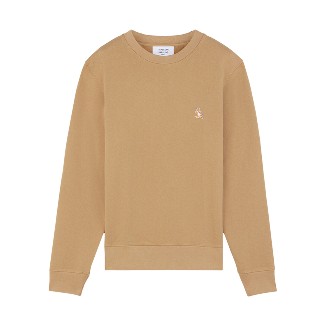 LM00303KM0001-P242 Maison Kitsune Chillax Patch Regular Sweatshirt Chamomile