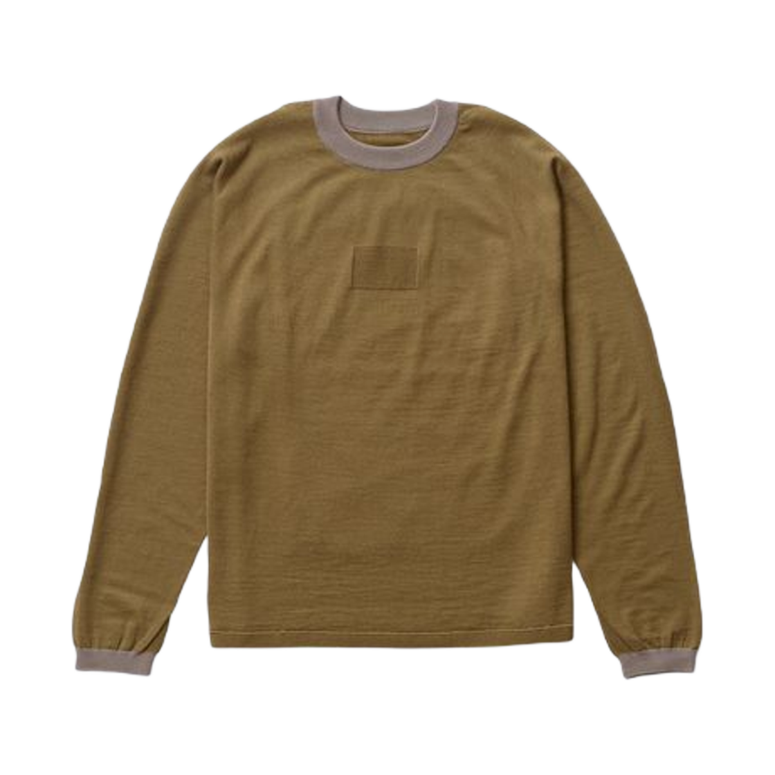 GZ33302 Goldwin 0 Wool Seamless Knit Top Brown Gold