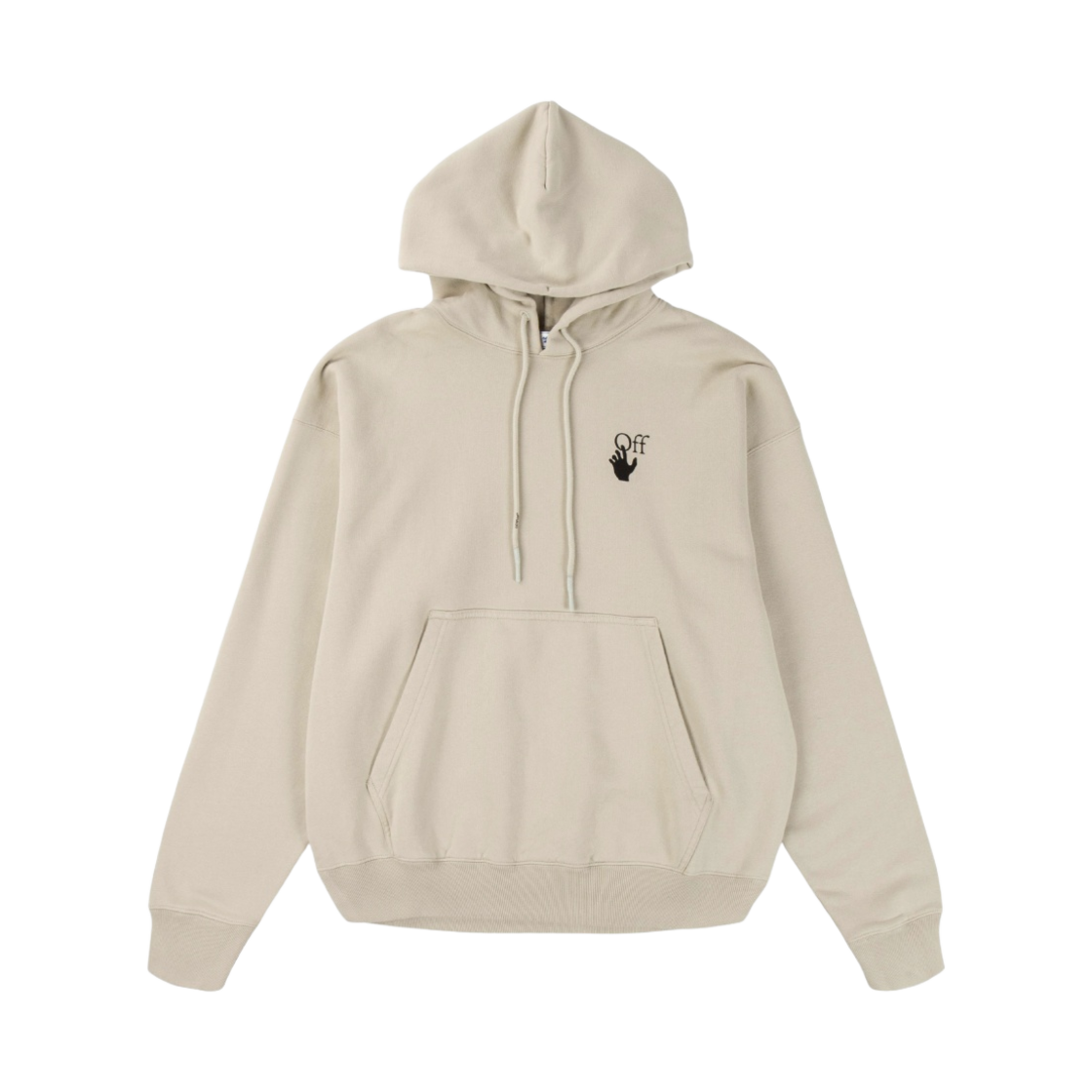 오프화이트 버블 애로우 스케이트 후드 베이지(Off-White Bubble Arrow Skate Hoodie Beige) - 2
