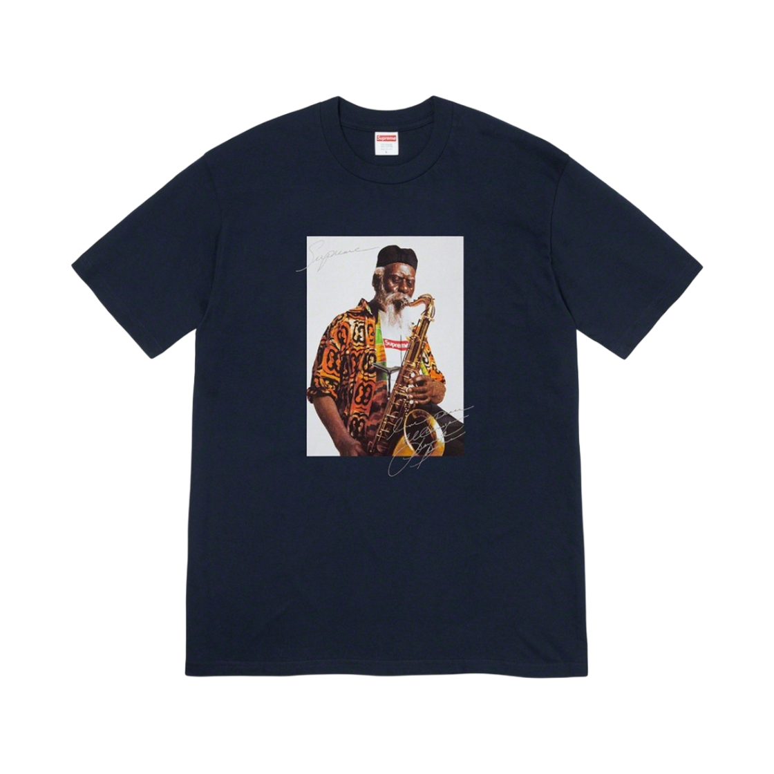 슈프림 파로아 샌더스 티셔츠 네이비 - 20FW