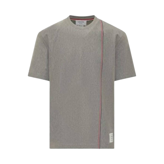 Thom Browne RWB Stripe T-shirt Grey