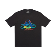 Palace French Ones T-Shirt Black - 20SS