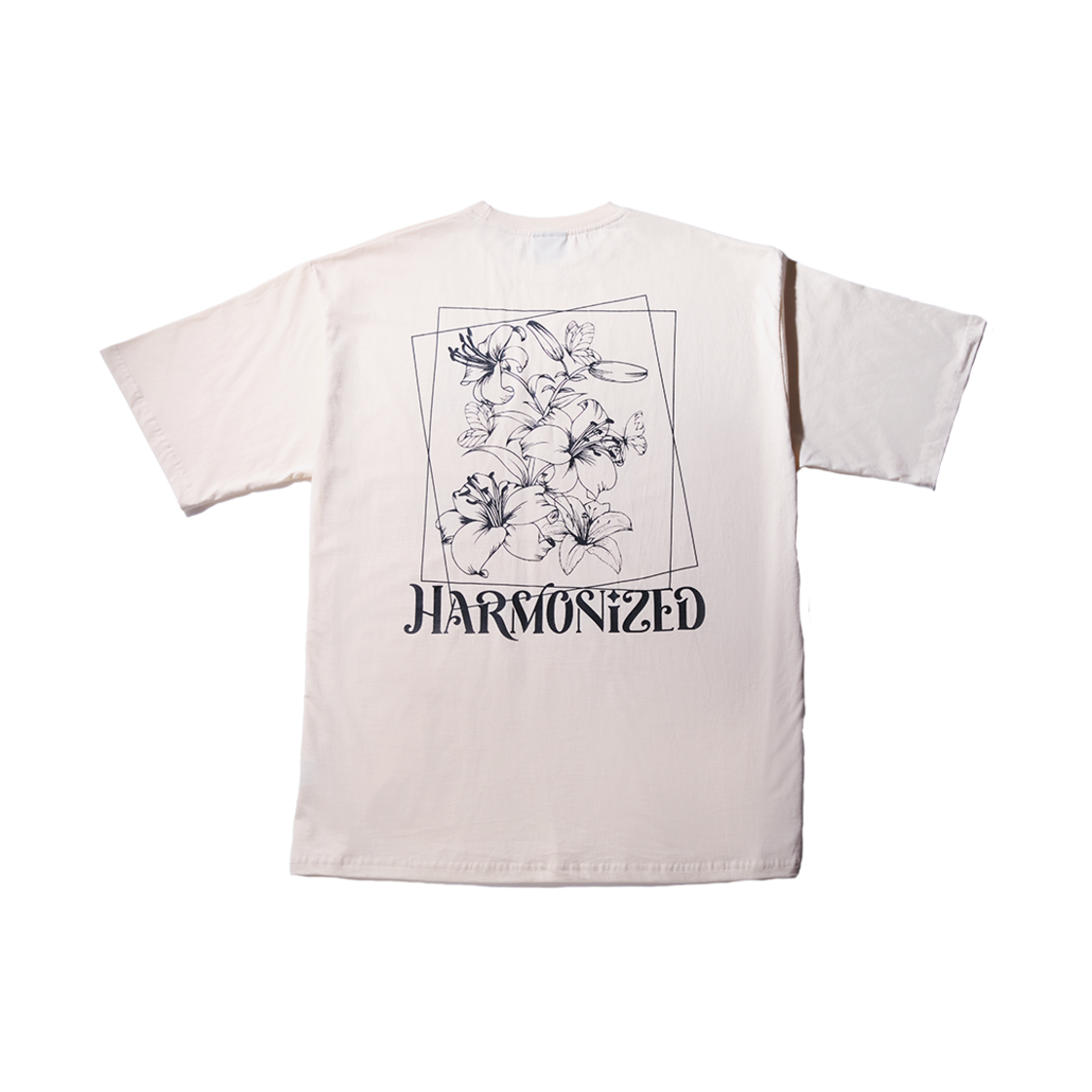 드반 하모니 티셔츠 베이지(DVAN Harmonized Half Sleeve T-Shirt Beige)