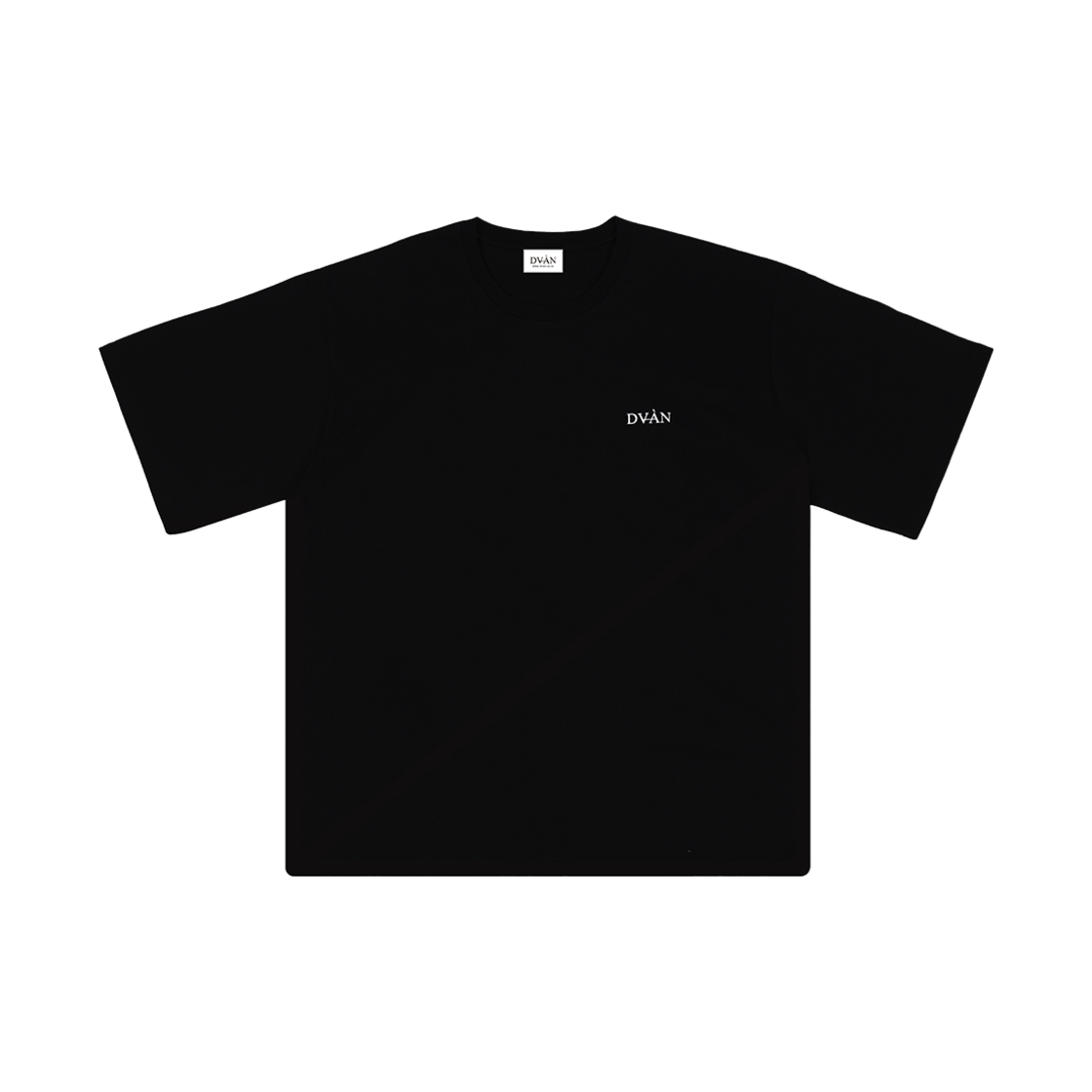 드반 노말 티셔츠 블랙(DVAN Normal T-Shirt Black)