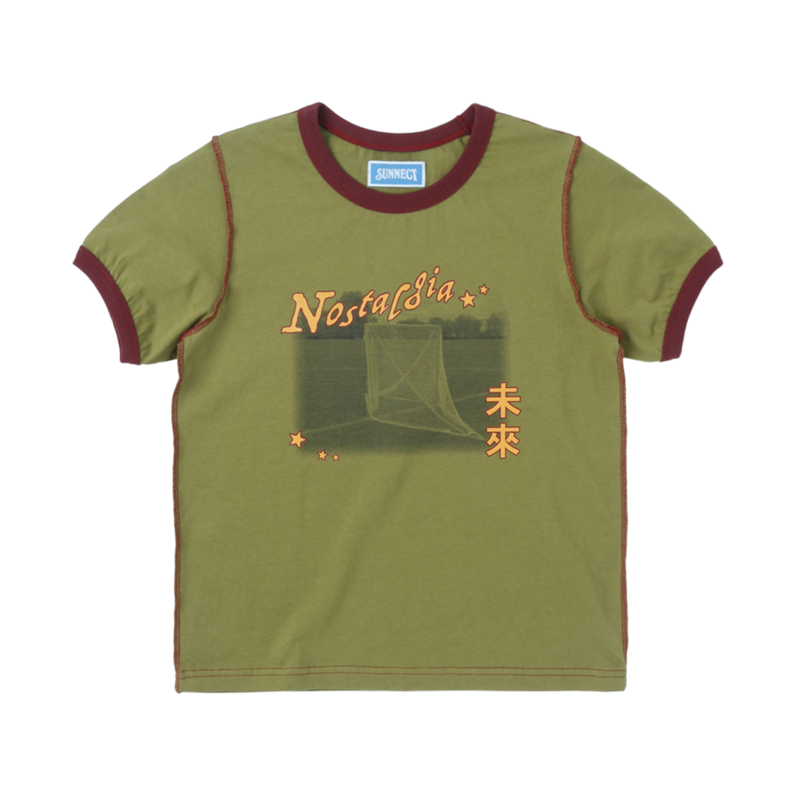 SNCT25STO013GR (W) SUNNECT Nirai Ringer T-Shirt Green