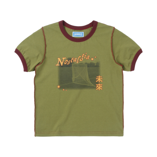 SNCT25STO013GR (W) Sunnect Nirai Ringer T-Shirt Green