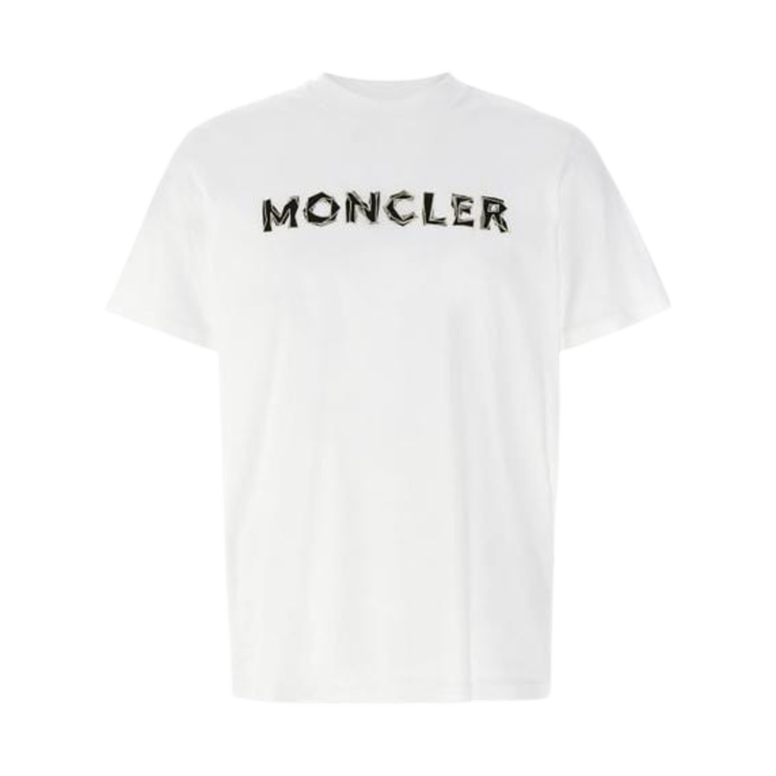 K1-091-8C00052-89AJS-00A Moncler Cotton Short Sleeve T-Shirt White - 25SS