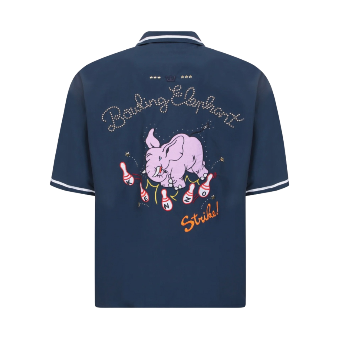 겐조 볼링 엘리펀트 하와이안 셔츠 블루(Kenzo Bowling Elephant Hawaiian Shirt Blue) - 2