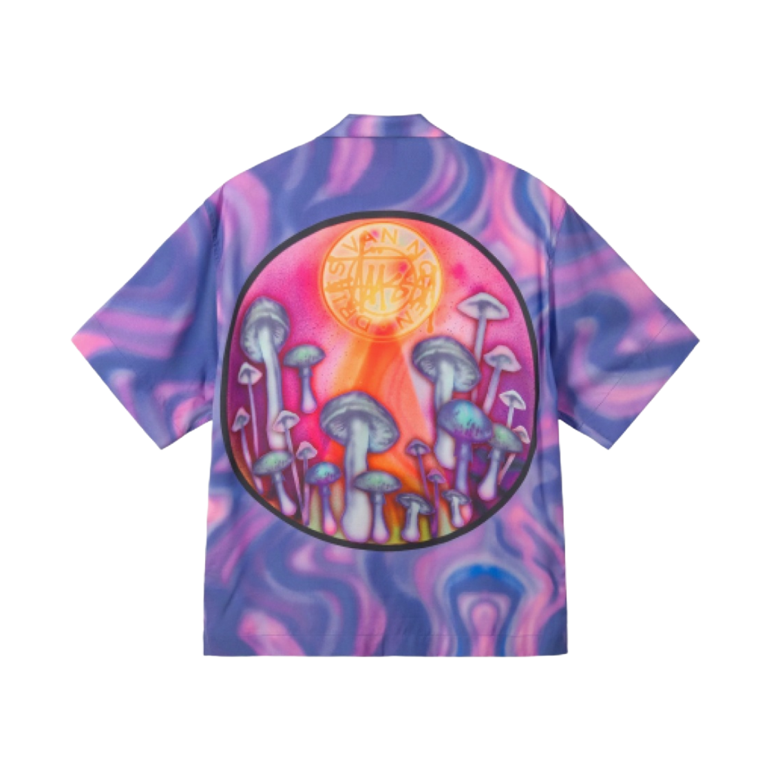 스투시 x 드리스 반 노튼 웨이브 셔츠 퍼플(Stussy x Dries Van Noten Waves Shirt Purple) - 2