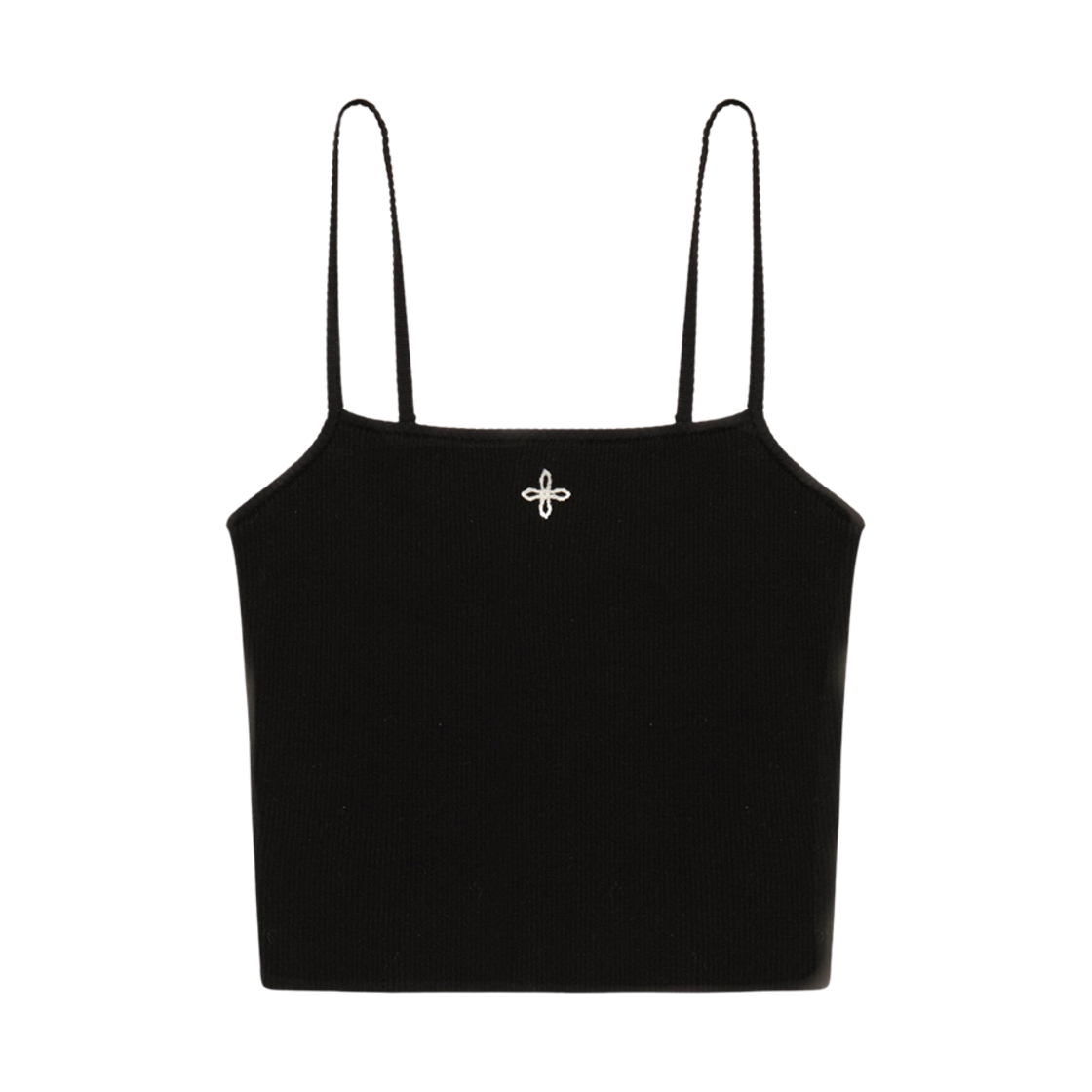 (W) 에스엠에프케이 와일드월드 크로스 라이딩 니티드 베스트 탑 블랙((W) SMFK Wildworld Cross Riding Knitted Vest Top Black)