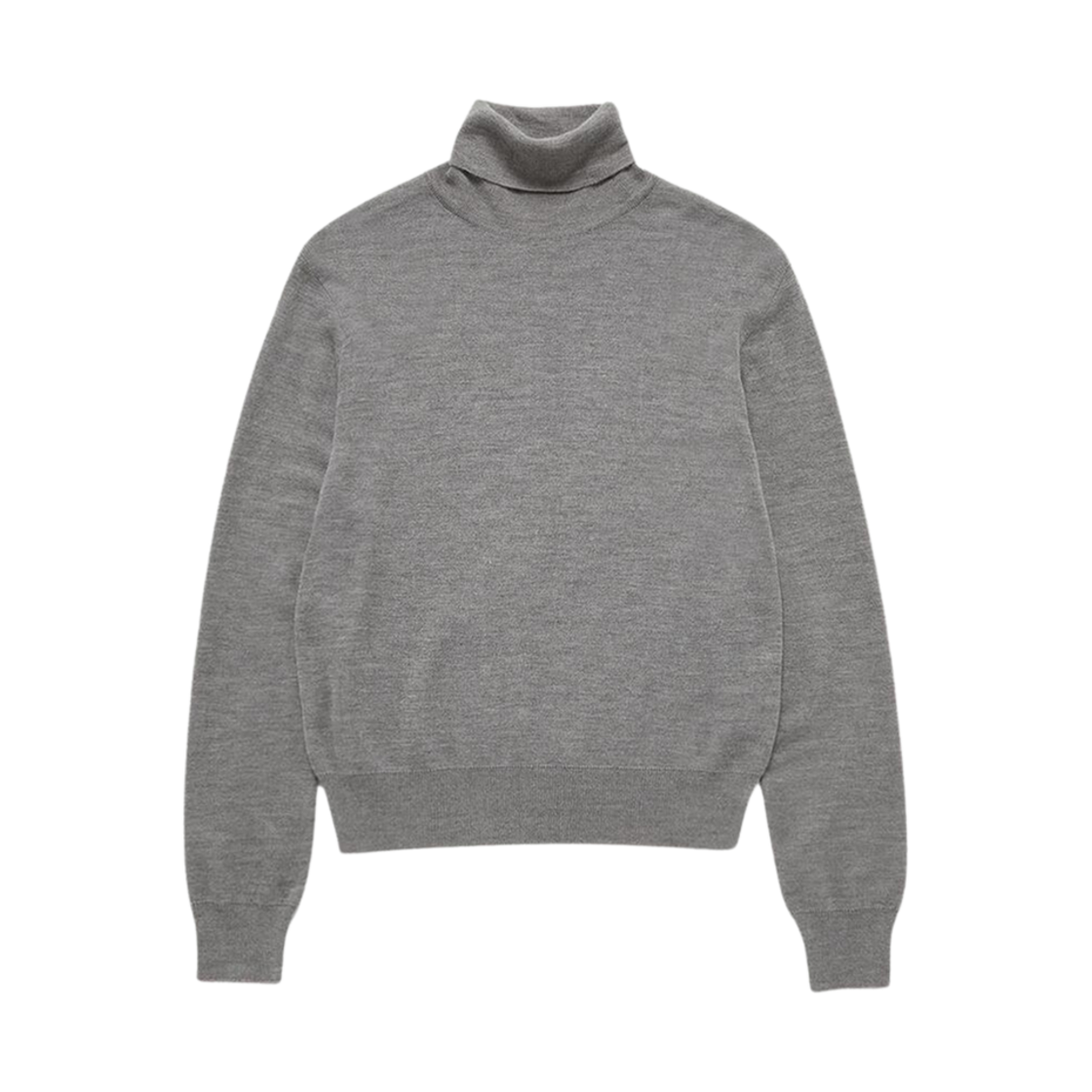 (W) 던스트 에센셜 캐시미어 터틀넥 스웨터 멜란지 그레이((W) Dunst Essential Cashmere Turtleneck Sweater Melange Grey)
