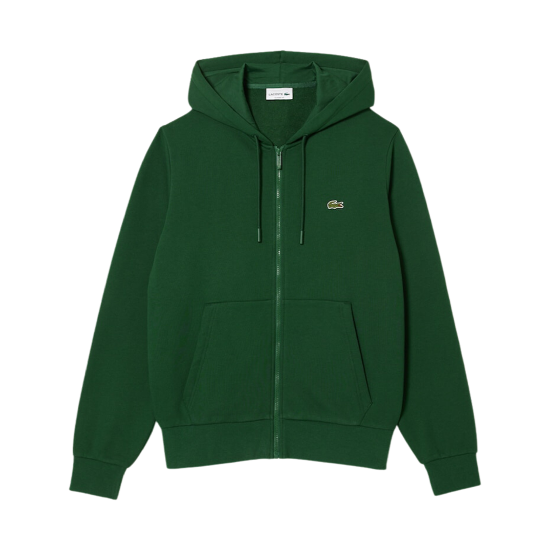 라코스테 베이직 후드 집업 그린(Lacoste Basic Hoodie Zip-Up Green) - 1