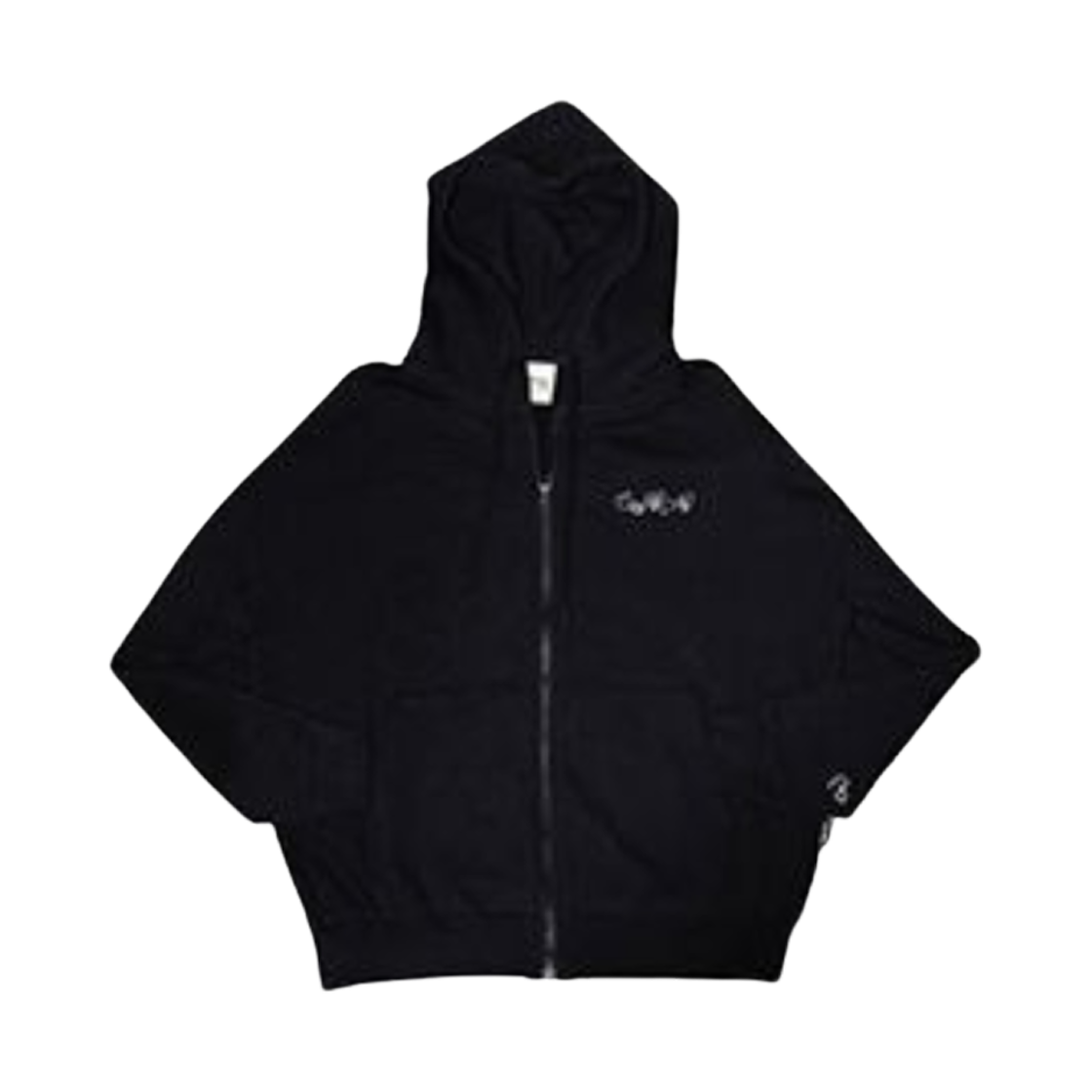 플레이브 플레이브즈 하트 집업 후드 블랙(Plave Plave's Heart Zip-Up Hoodie Black) - 1