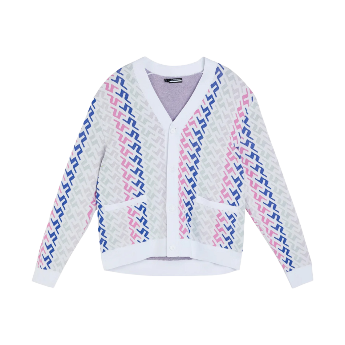 GMKW08446-S190 J.Lindeberg Vice Knitted Sweater Pink Painted Bridge