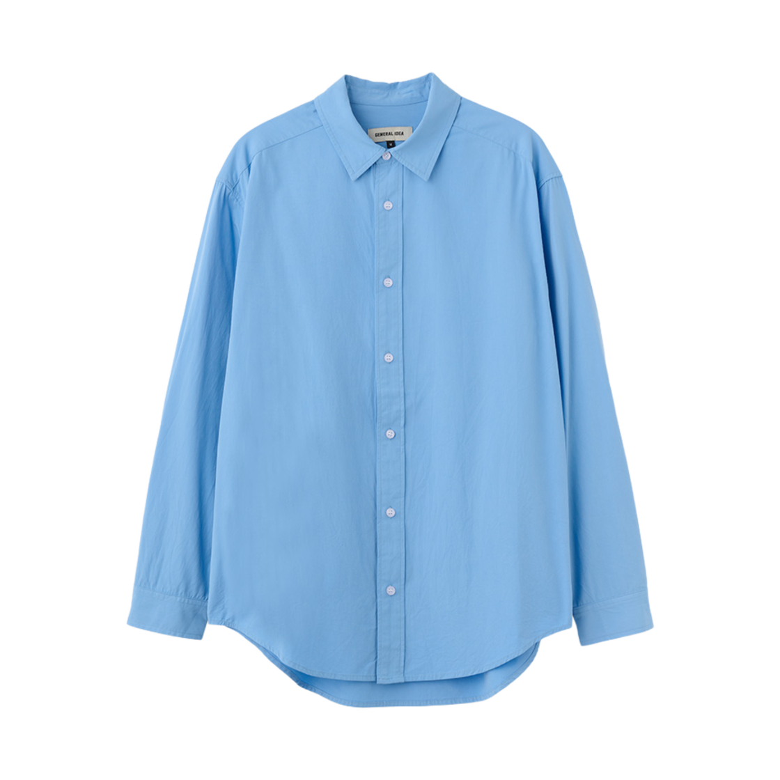 제너럴아이디어 유니섹스 뉴클래식 포플린 셔츠 스카이블루