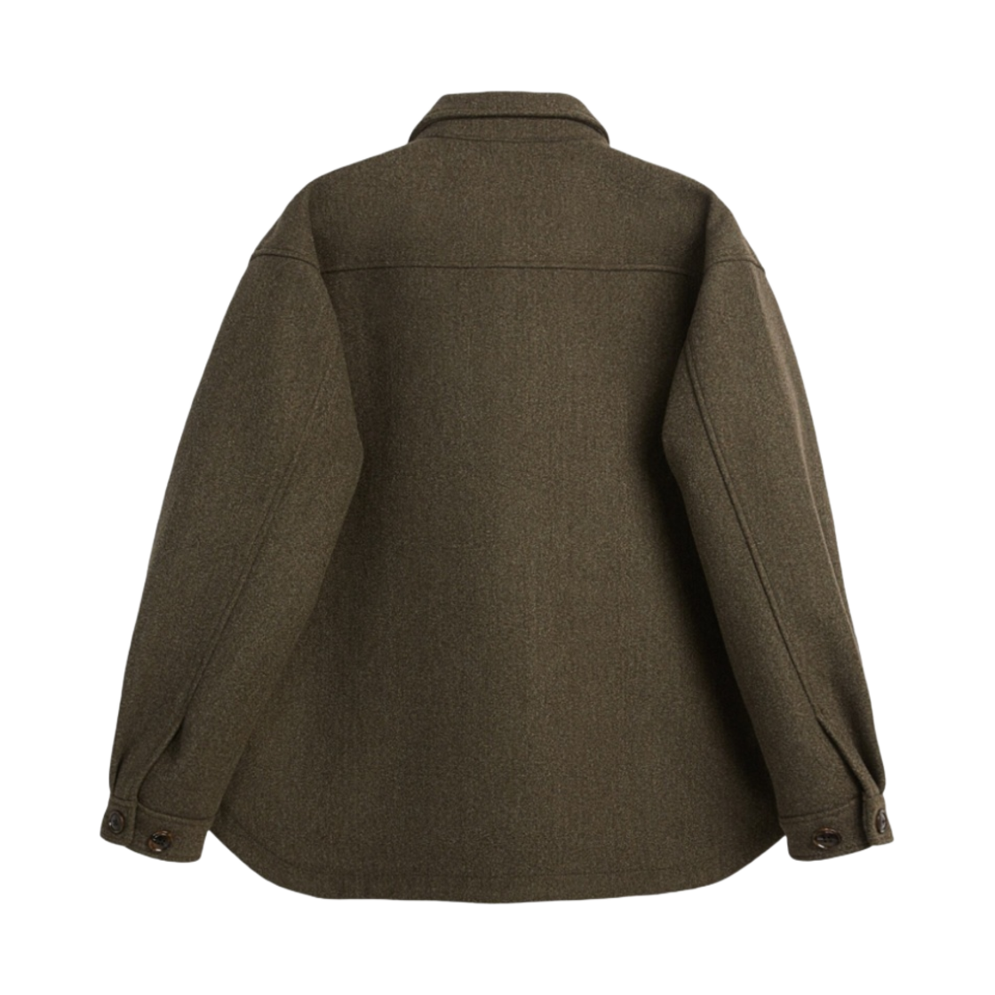 자라 플란넬 이펙트 포켓 오버셔츠 카키(Zara Flannel Effect Pocket Overshirt Khaki) - 2