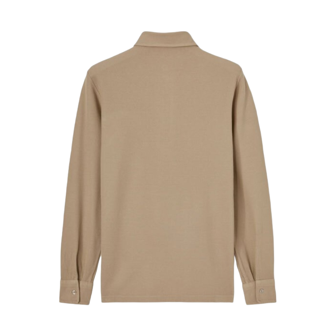 로로 피아나 코튼 폴로 셔츠 고딕 베이지(Loro Piana Cotton Polo Shirt Gothic Beige) - 2