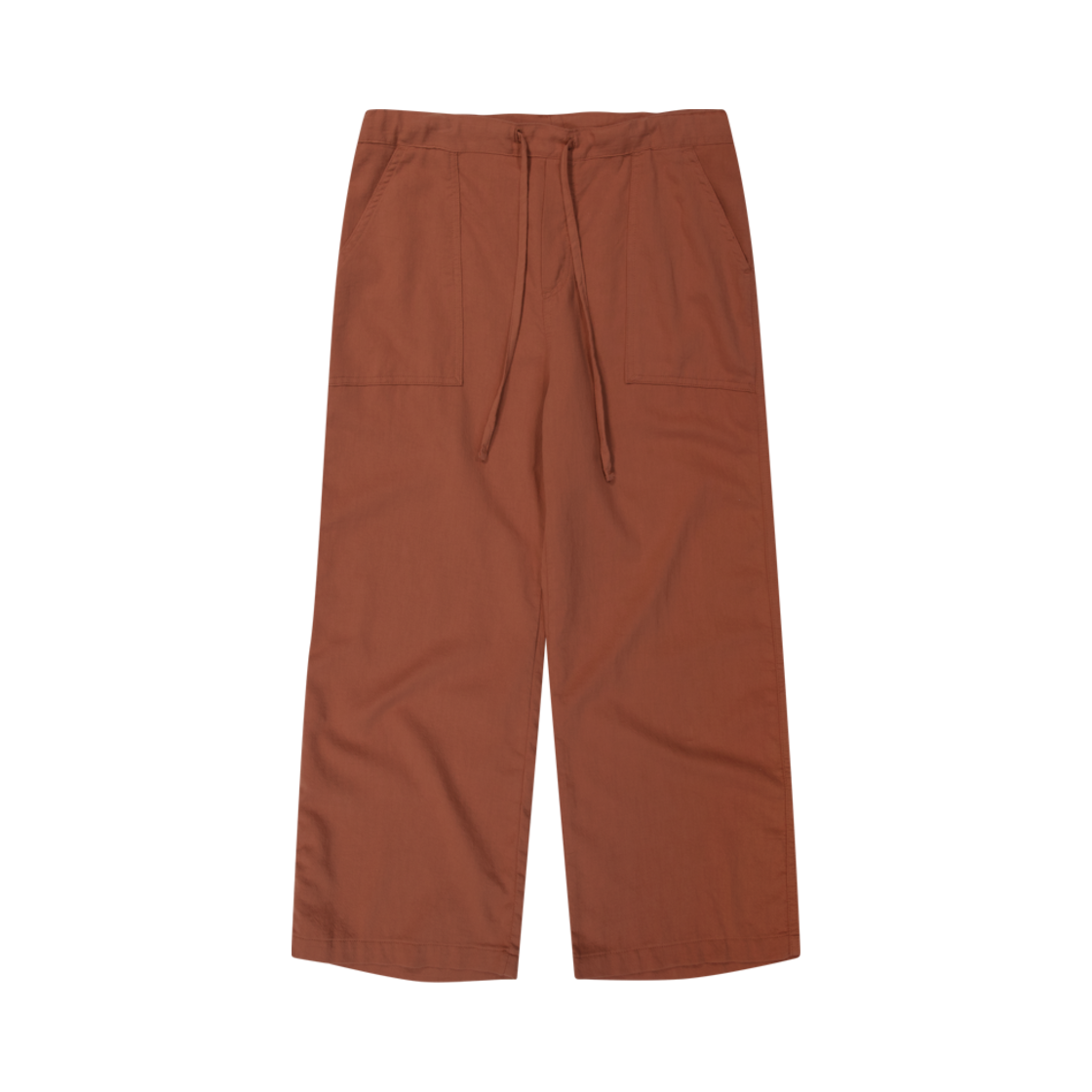 Roam Pants Brick Flatwave in seoul Roam Linen pants Brick