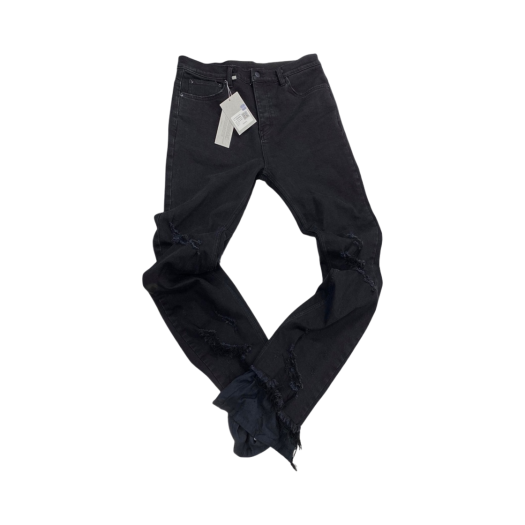 언더마이카 무.29 안티 Fxxking 로고 플레이 스트레치 슬림 블랙