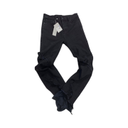 Undermycar Crewgu Double Layered Flared Jeans Moonless Night - 23FW