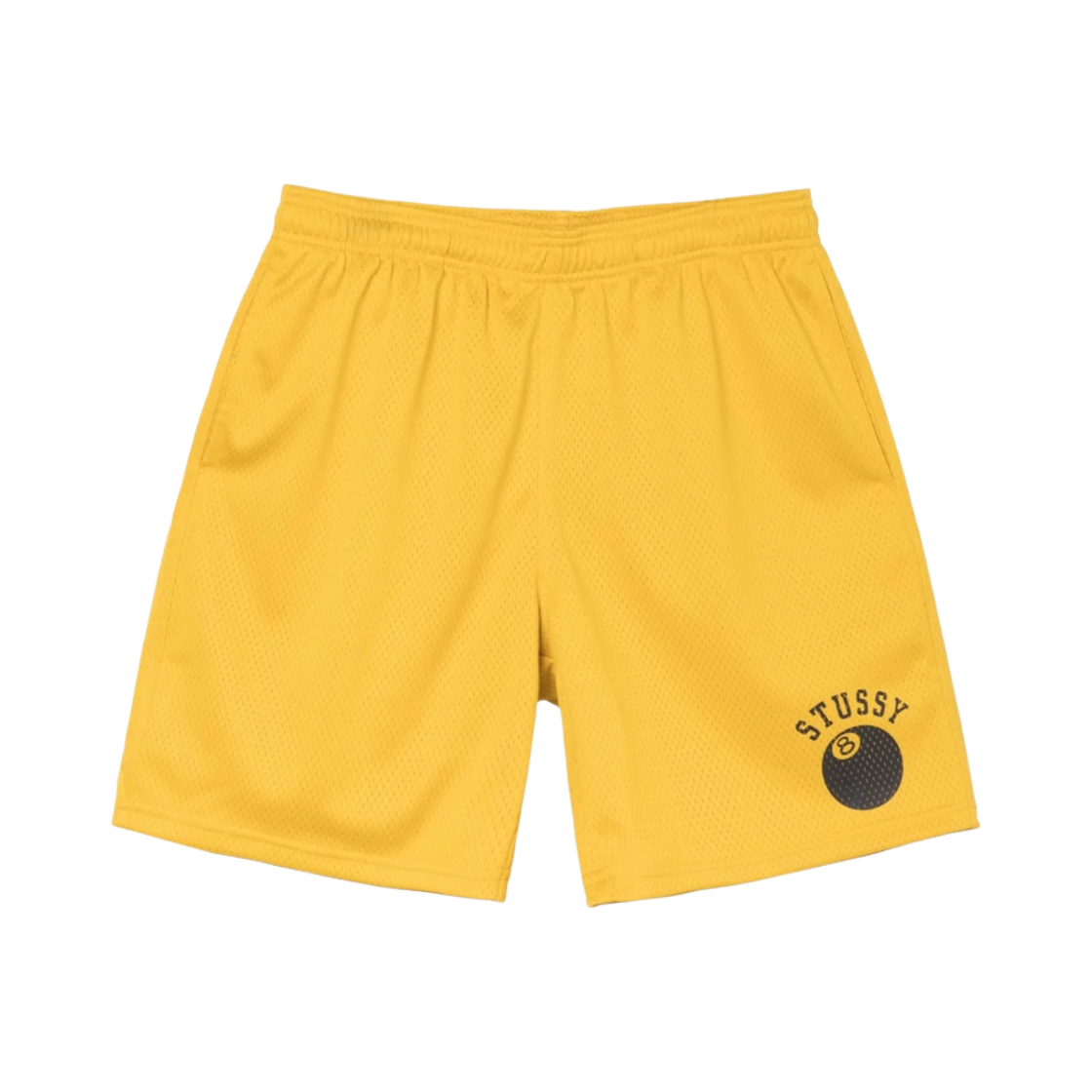 스투시 8볼 메쉬 쇼츠 골드(Stussy 8 Ball Mesh Shorts Gold)