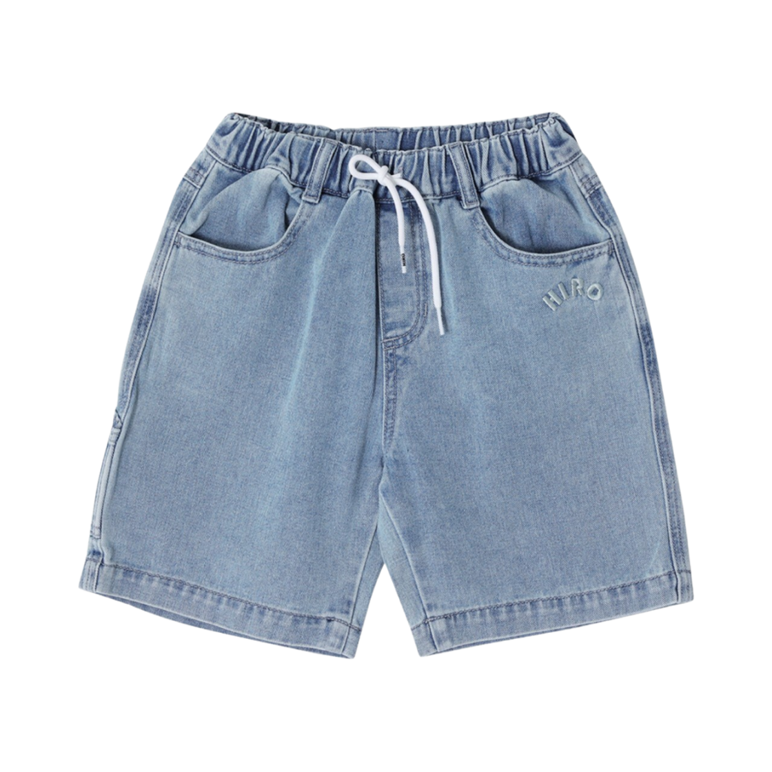 (키즈) 히로 이지 데님 카펜터 라이트 블루((Kids) Hiro Easy Denim Carpenter Light Blue)