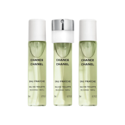 Chanel Chance Eau Fraiche Eau De Toilette Twist and Spray Refill Set 3 x 20ml
