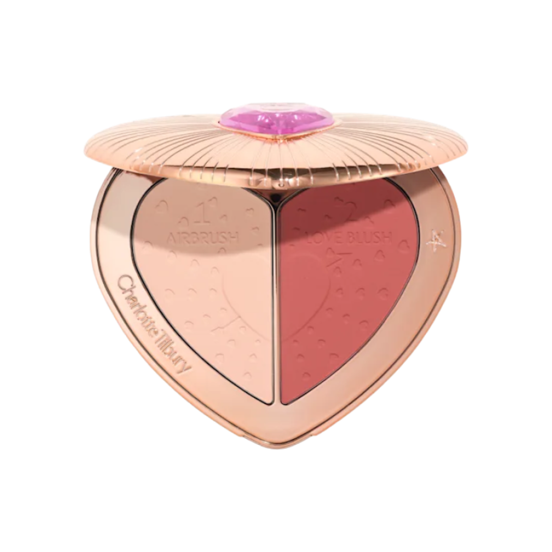 - Charlotte Tilbury Pillow Talk Charlotte's Beauty Soulmates Face Palette Flawless Peach