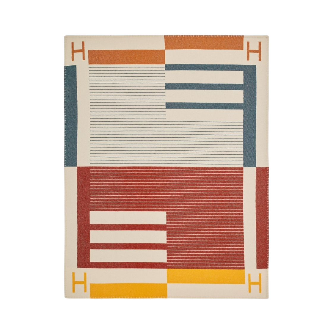 H103720M04 Hermes Avalon Piano Blanket Casaque