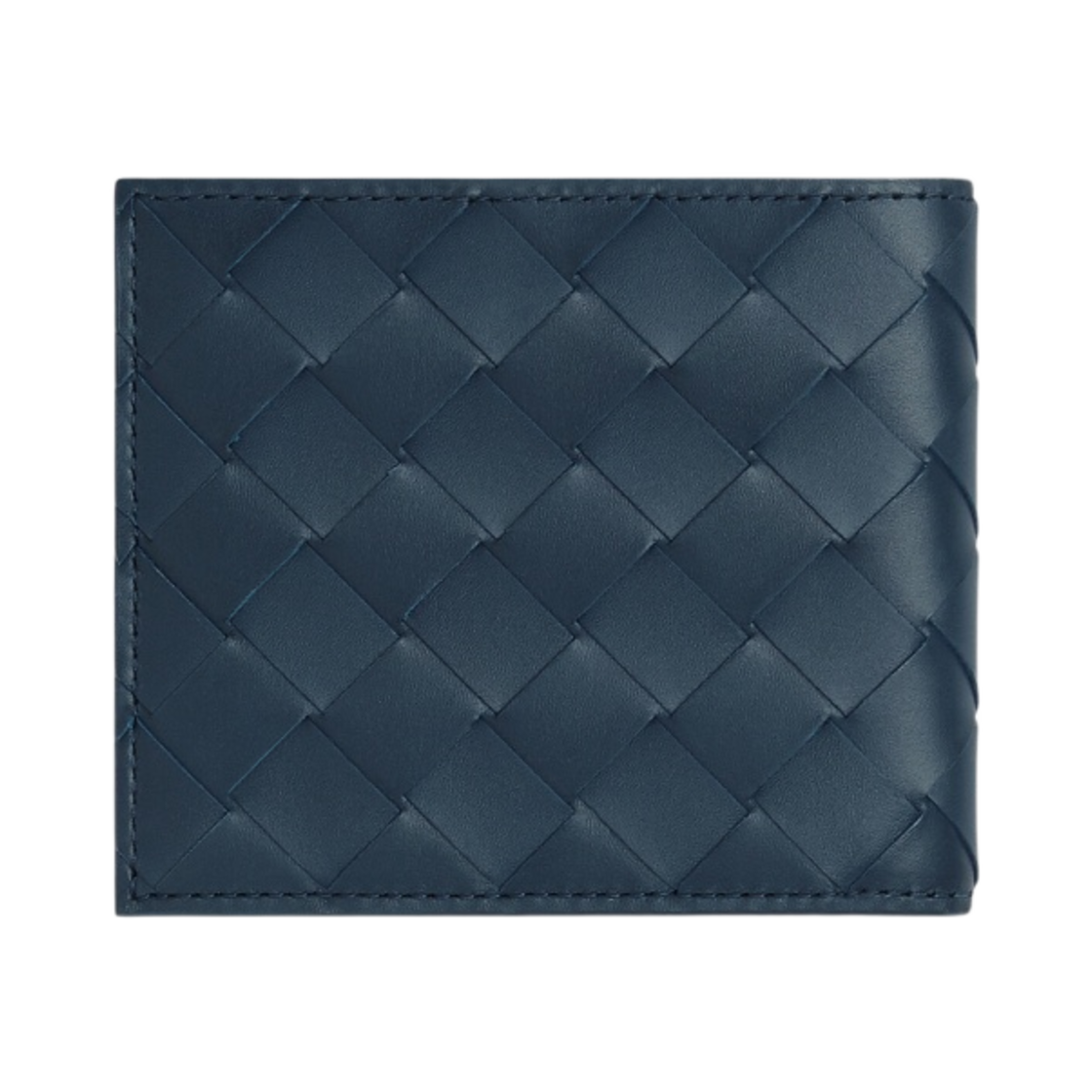 보테가 베네타 반지갑 딥 블루(Bottega Veneta Bi-Fold Wallet Deep Blue) - 3