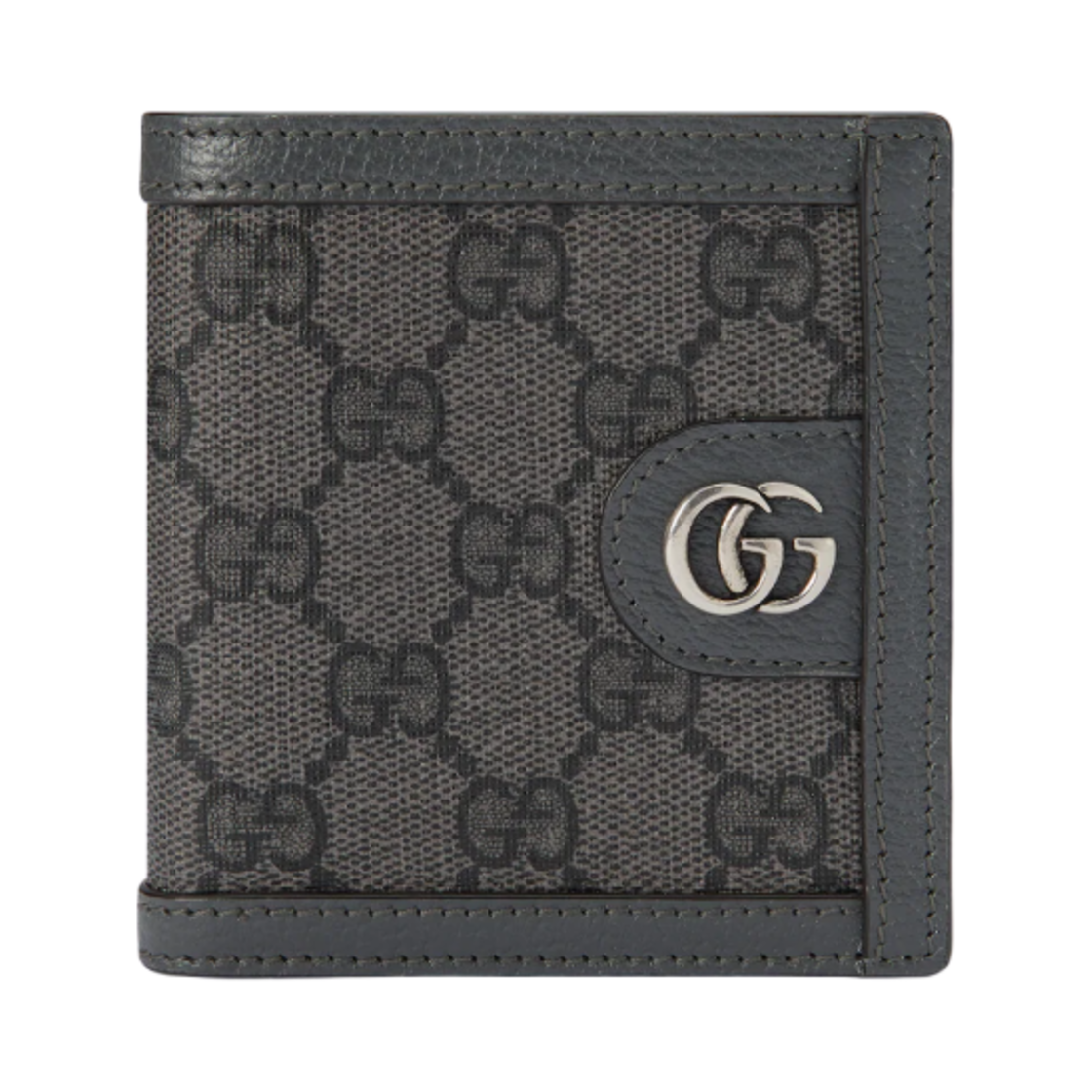 구찌 오피디아 지갑 그레이 블랙 슈프림(Gucci Ophidia Wallet Grey Black Supreme) - 1